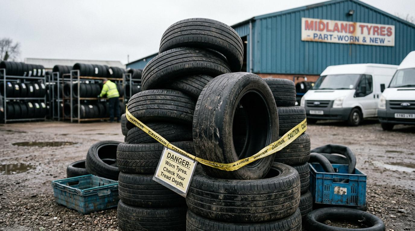 part worn tyres uk: legal, mot “cheap tyres” reality (all cities) Globe Mobile Tyres