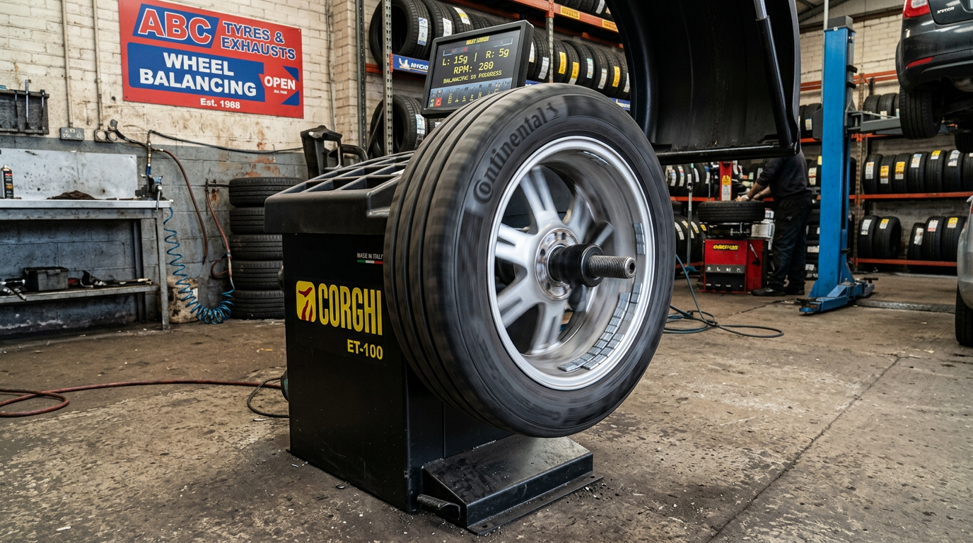 wheel balancing: steering vibration after new tyres (uk) Globe Mobile Tyres